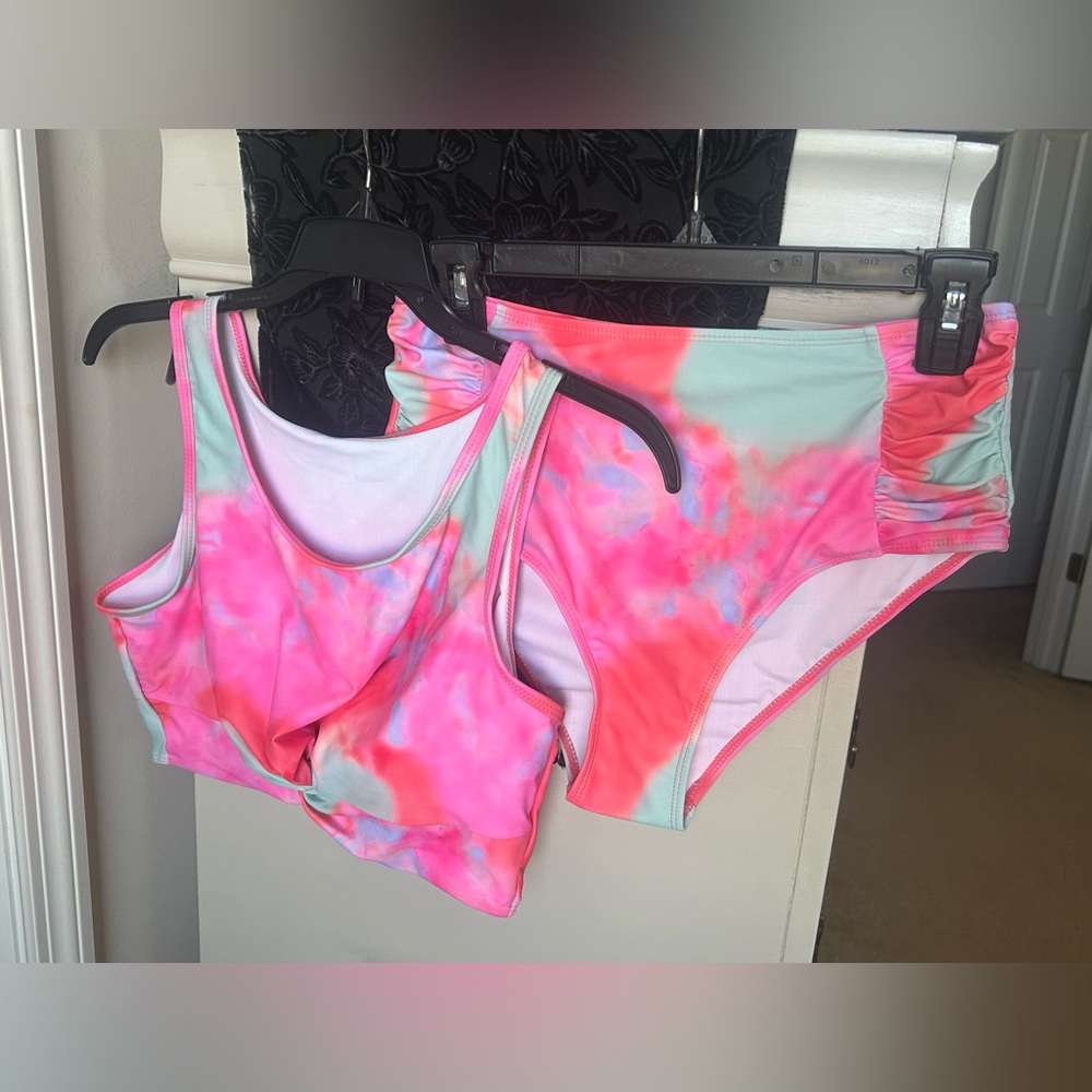 Vibrant Tie-Dye Bikini Set